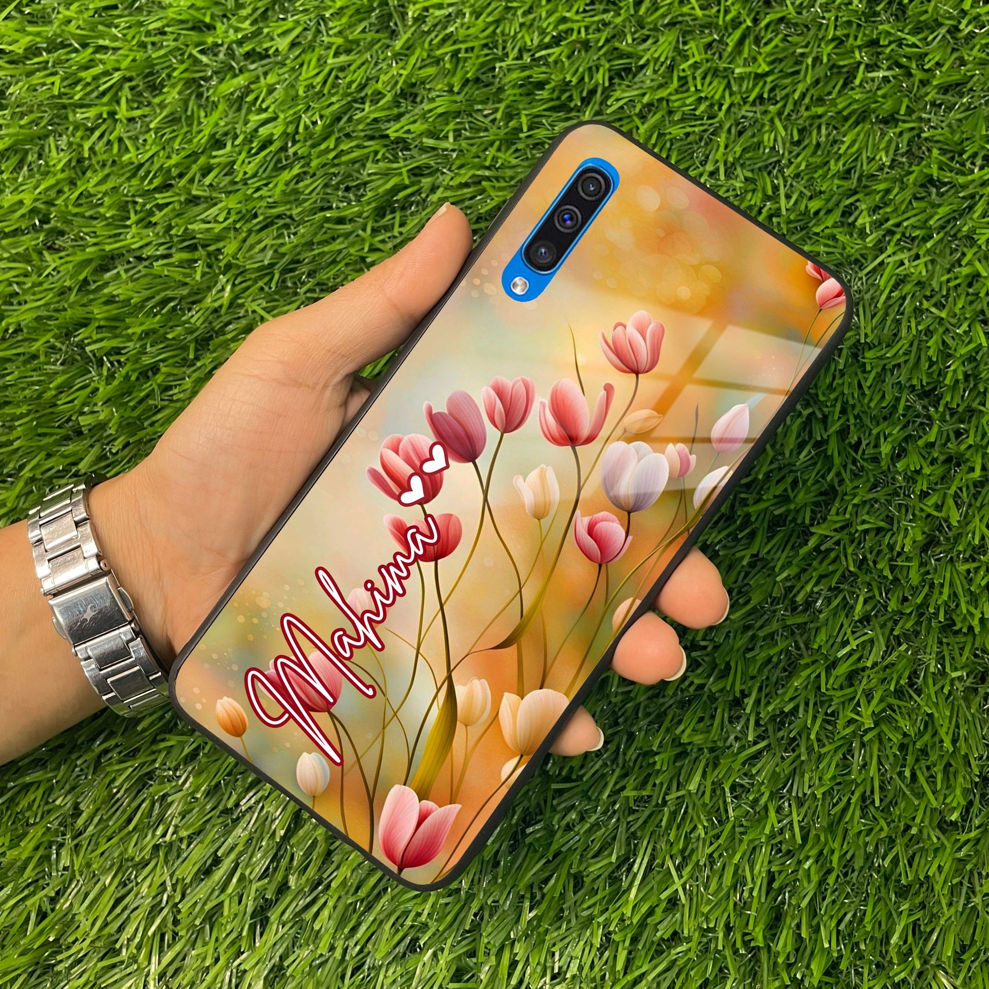 Tulip Floral Glass Case Cover For Samsung ShopOnCliQ