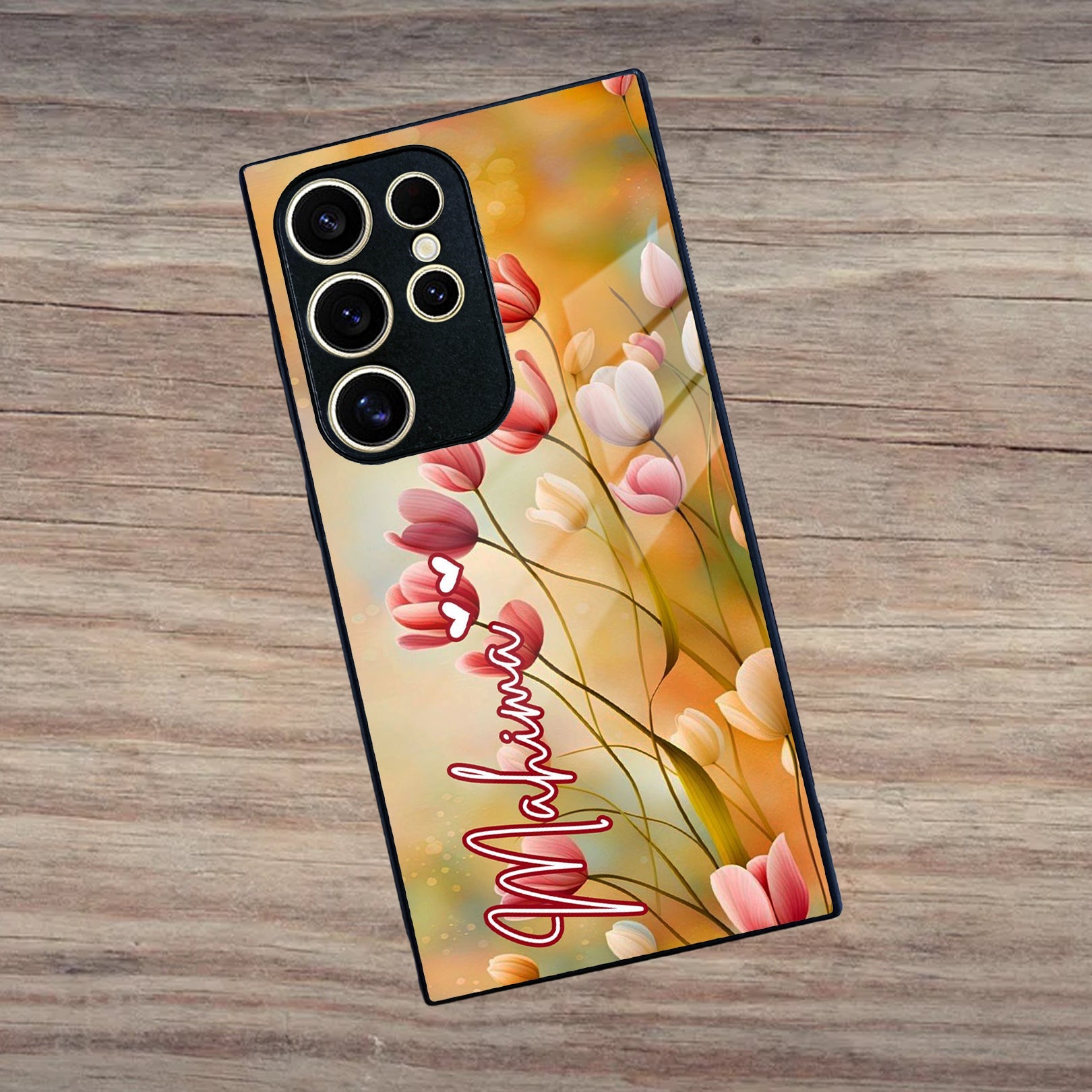 Tulip Floral Glass Case Cover For Samsung ShopOnCliQ