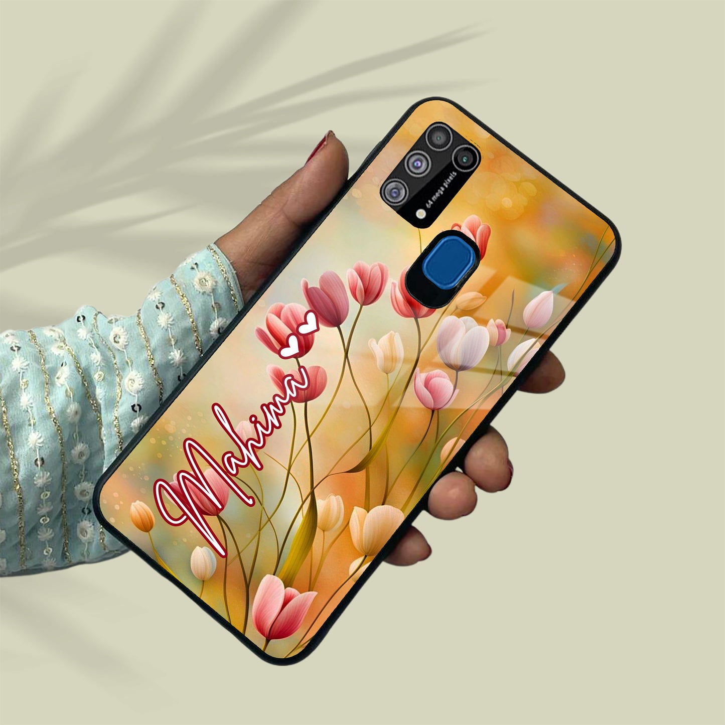 Tulip Floral Glass Case Cover For Samsung ShopOnCliQ