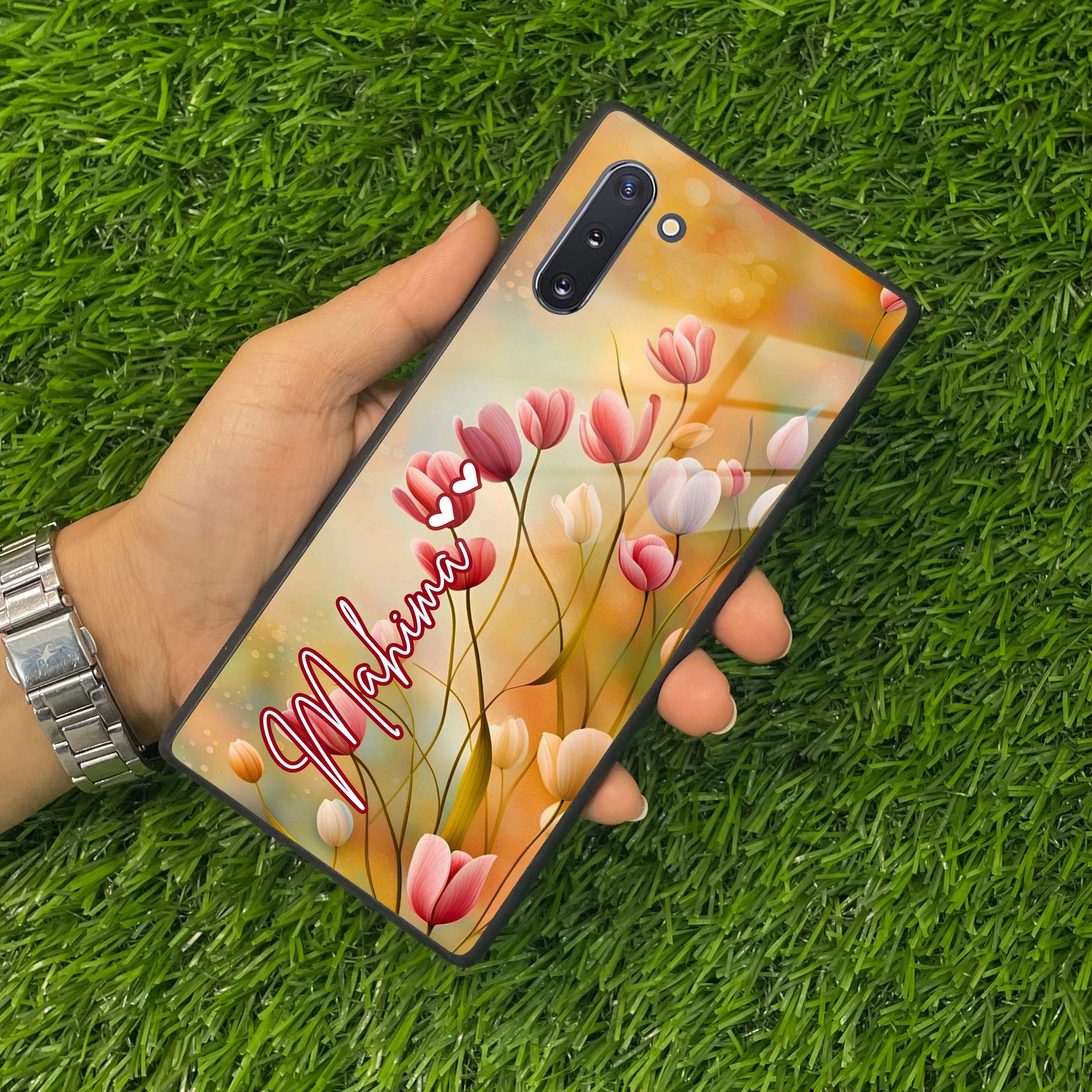 Tulip Floral Glass Case Cover For Samsung ShopOnCliQ