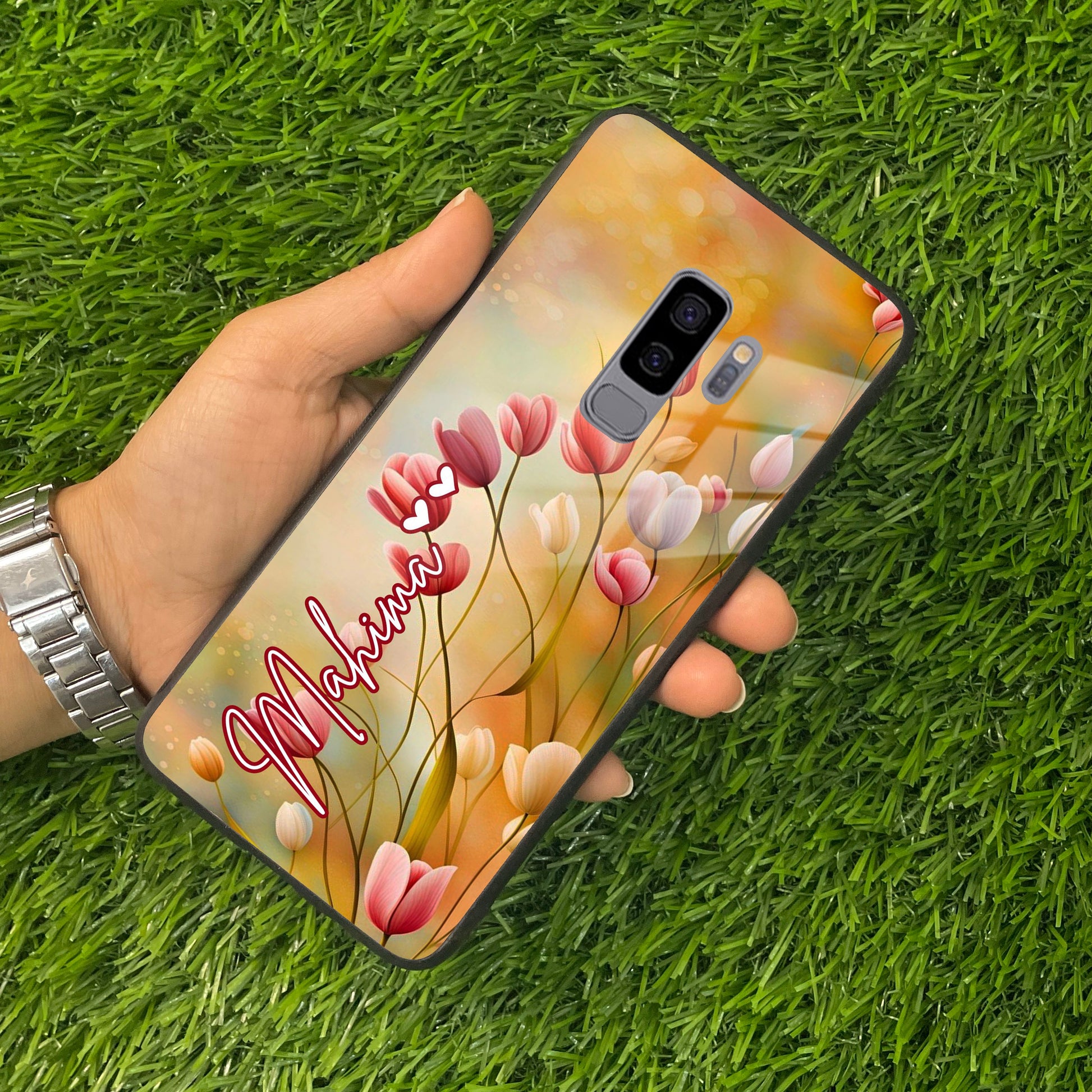 Tulip Floral Glass Case Cover For Samsung ShopOnCliQ