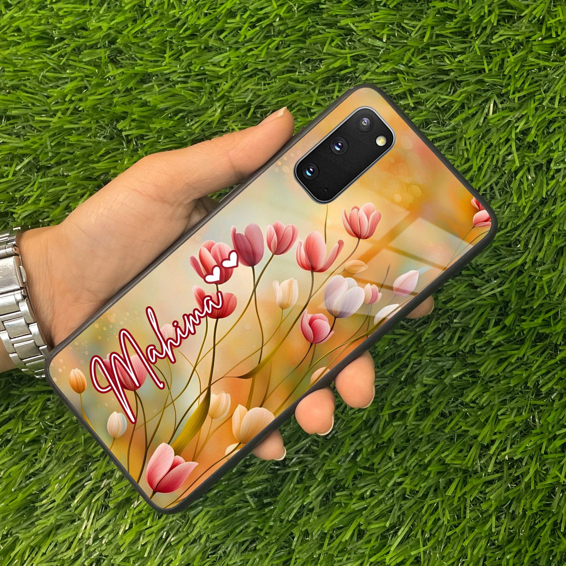 Tulip Floral Glass Case Cover For Samsung ShopOnCliQ