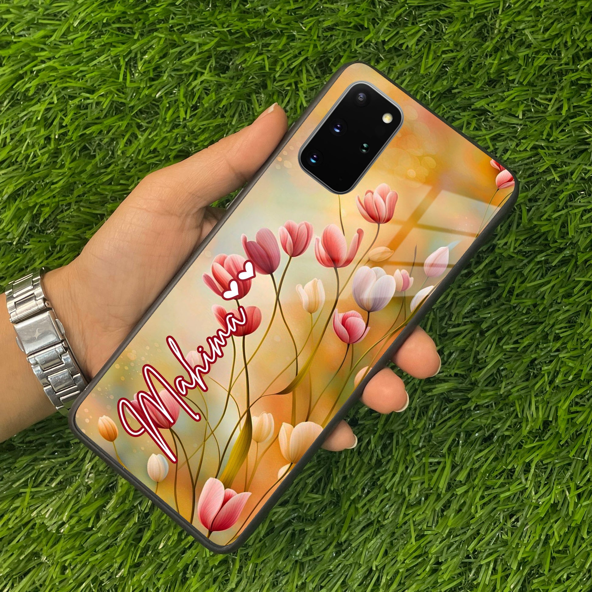 Tulip Floral Glass Case Cover For Samsung ShopOnCliQ