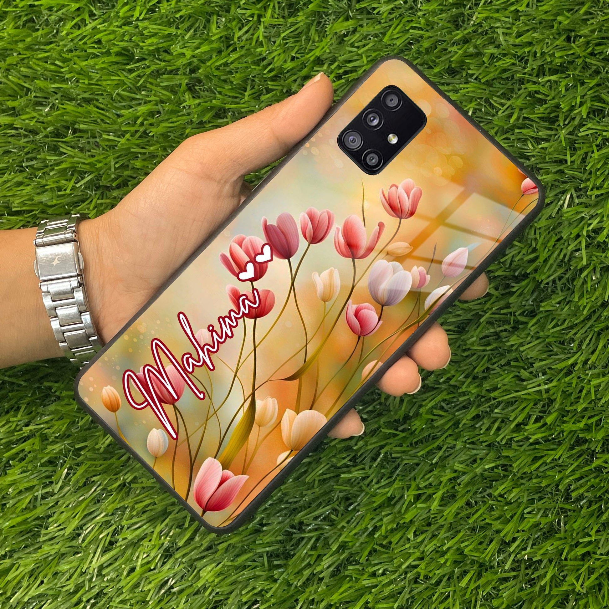 Tulip Floral Glass Case Cover For Samsung ShopOnCliQ