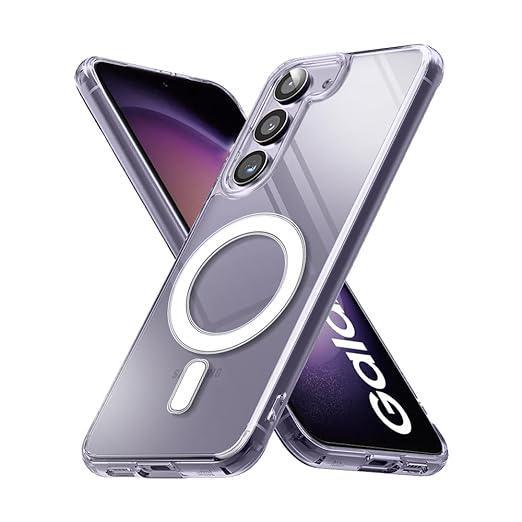 Ultra Hybrid MagSafe Silicon Transparent Back Cover for Samsung - ShopOnCliQ