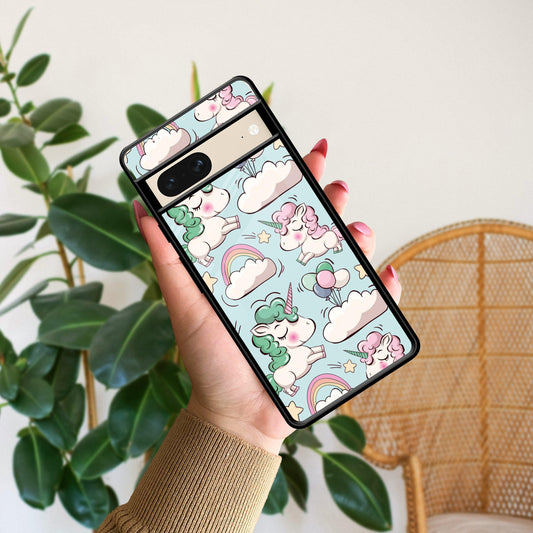 Unicorn Print Glossy Metal Case Cover For Google - ShopOnCliQ