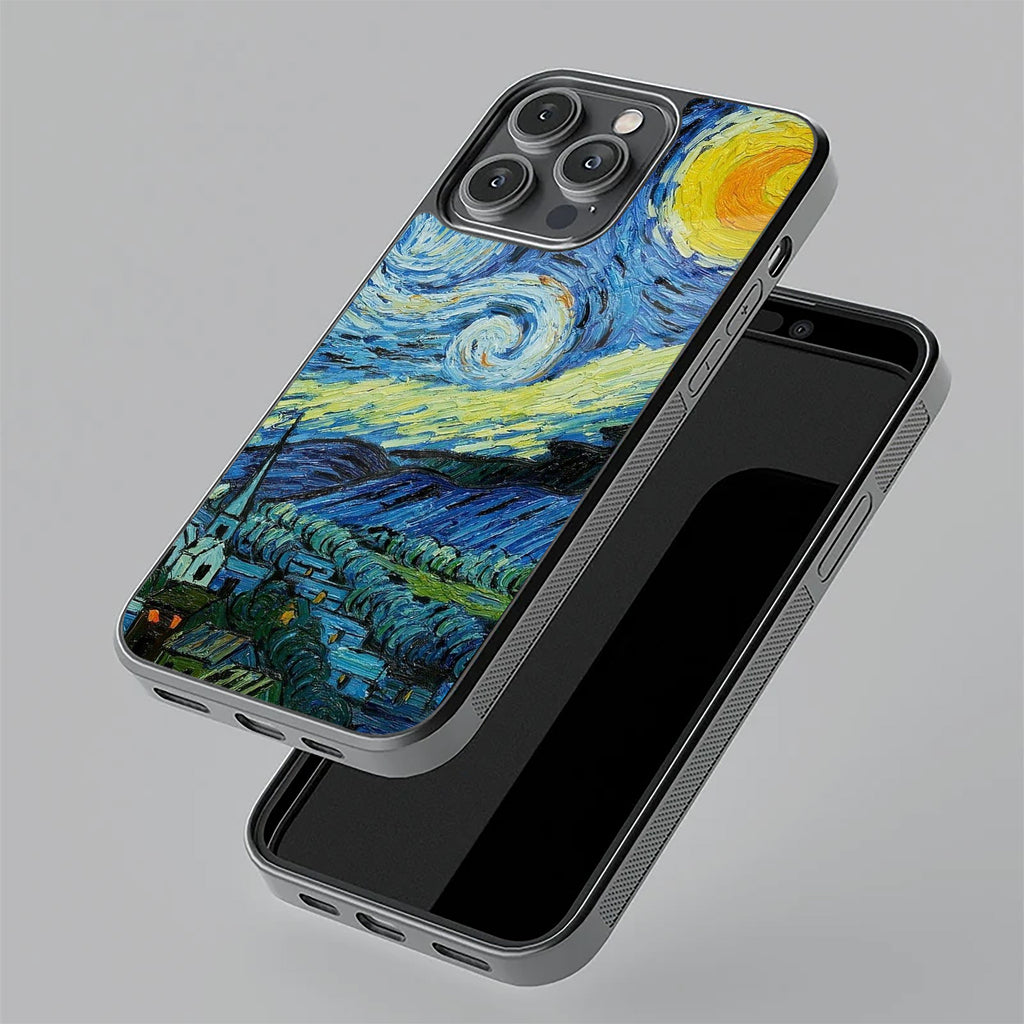 Van Gogh Art Glass Case Cover