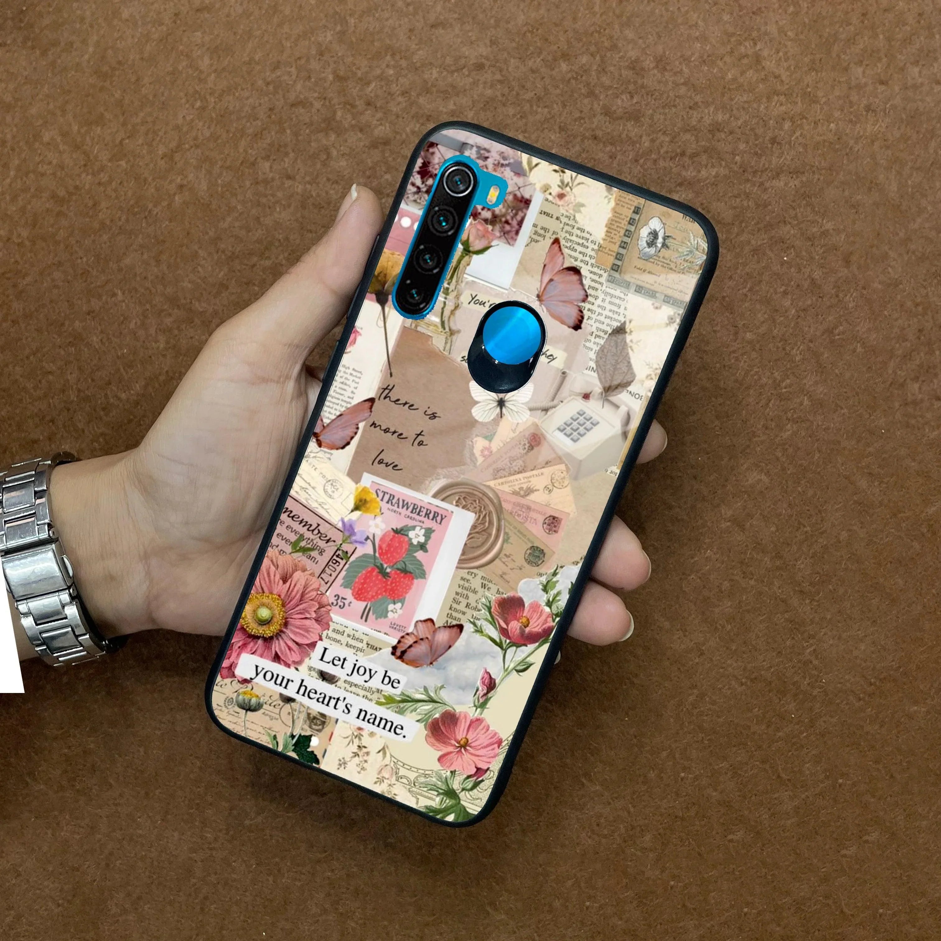 Vintage Vibes Glass Case Cover For Redmi/Xiaomi - ShopOnCliQ