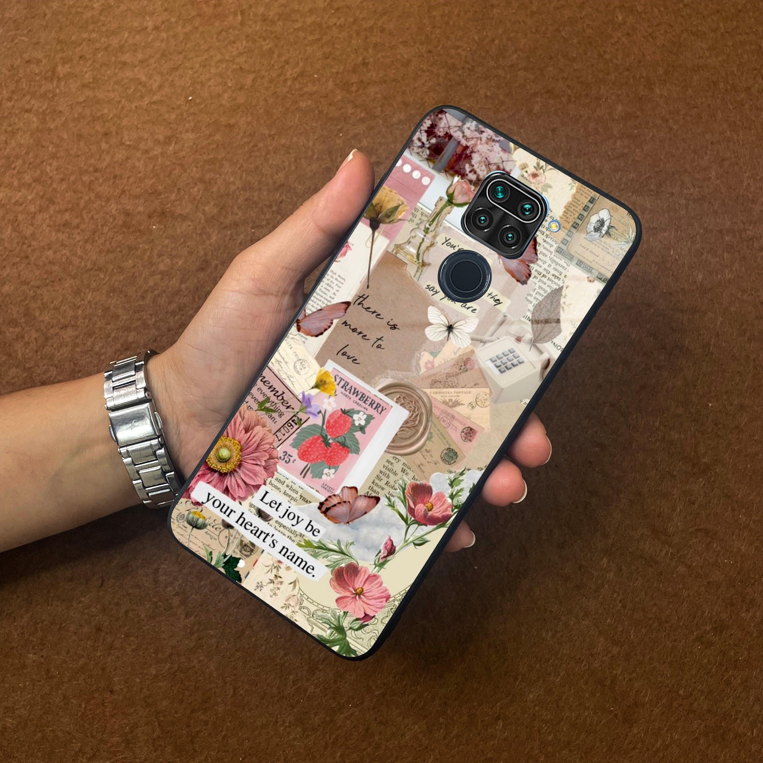 Vintage Vibes Glass Case Cover For Redmi/Xiaomi - ShopOnCliQ