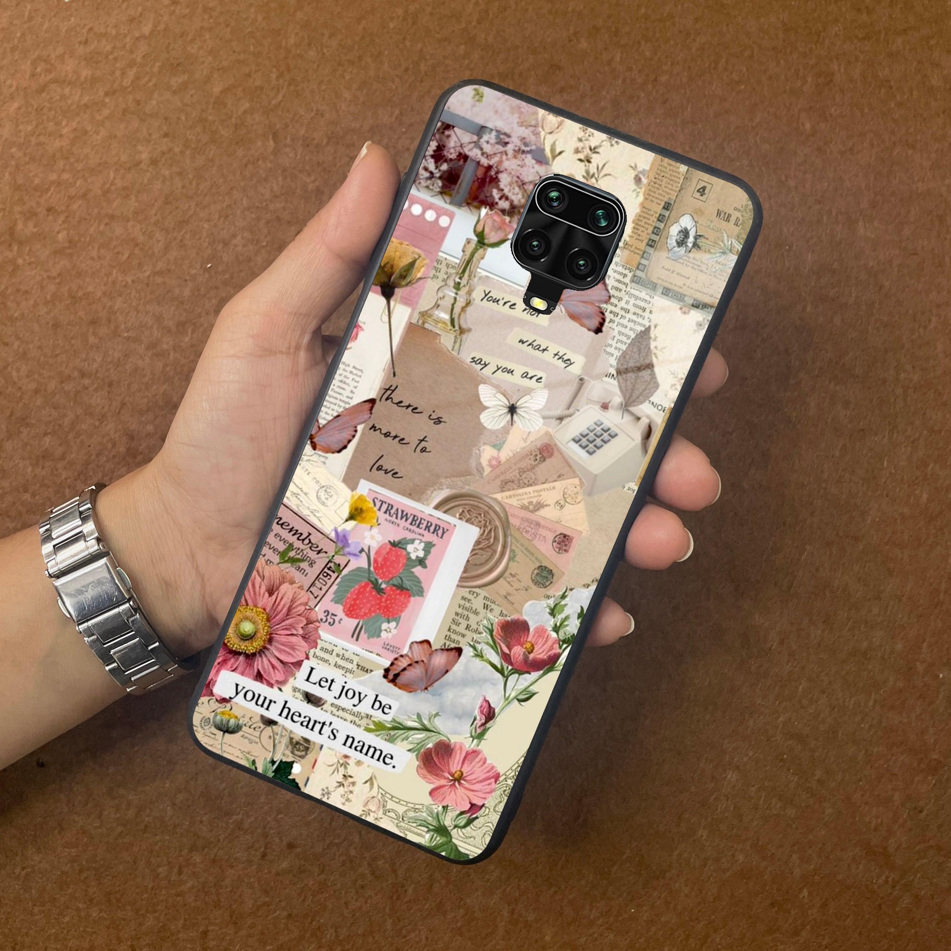Vintage Vibes Glass Case Cover For Redmi/Xiaomi - ShopOnCliQ