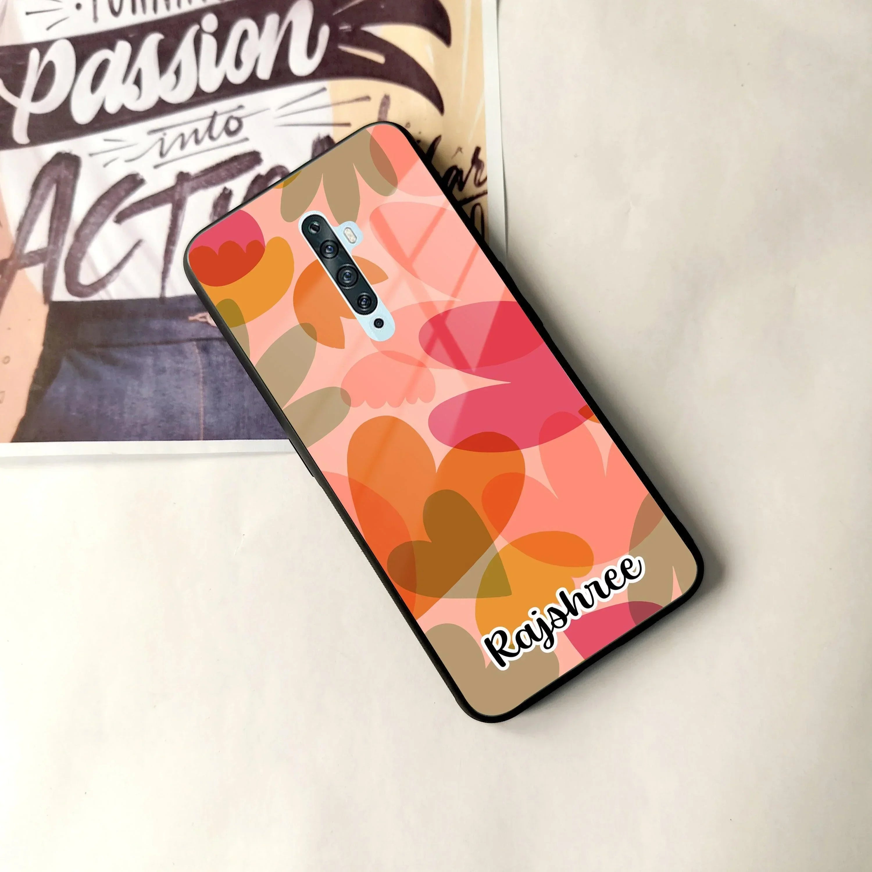 Virginia Customize Glass Case Cover For Oppo - ShopOnCliQ