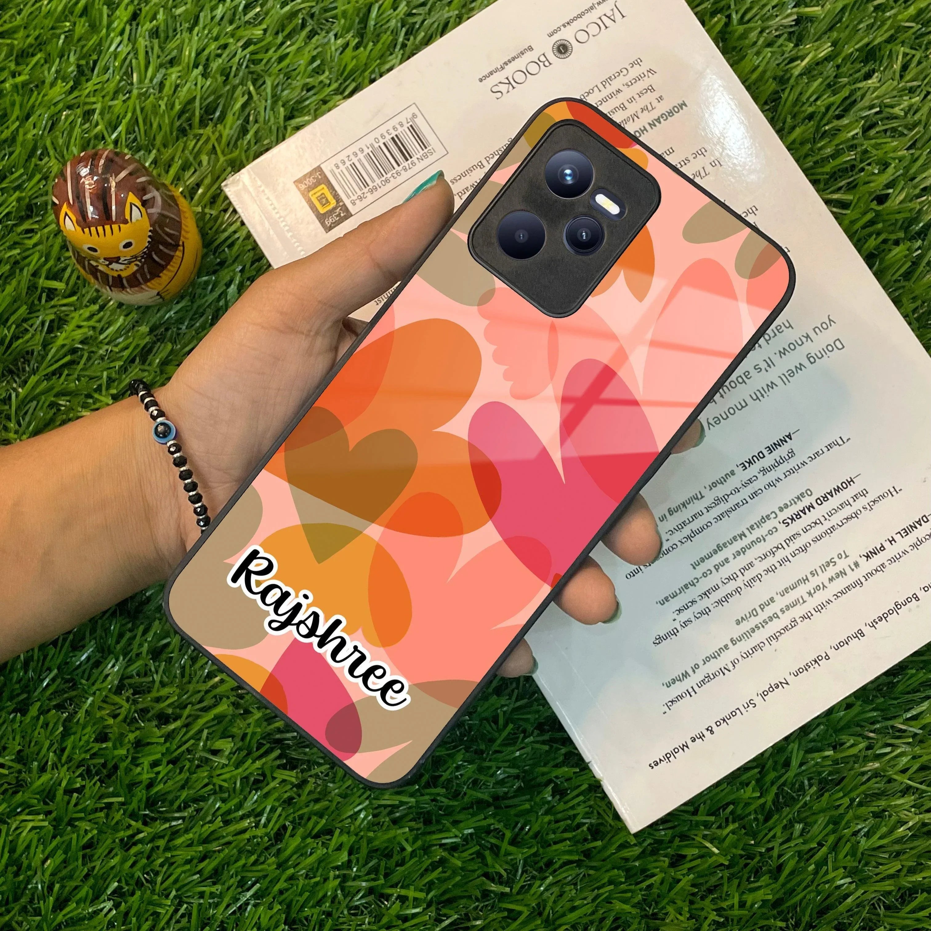 Virginia Customize Glass Case Cover For Realme/Narzo - ShopOnCliQ