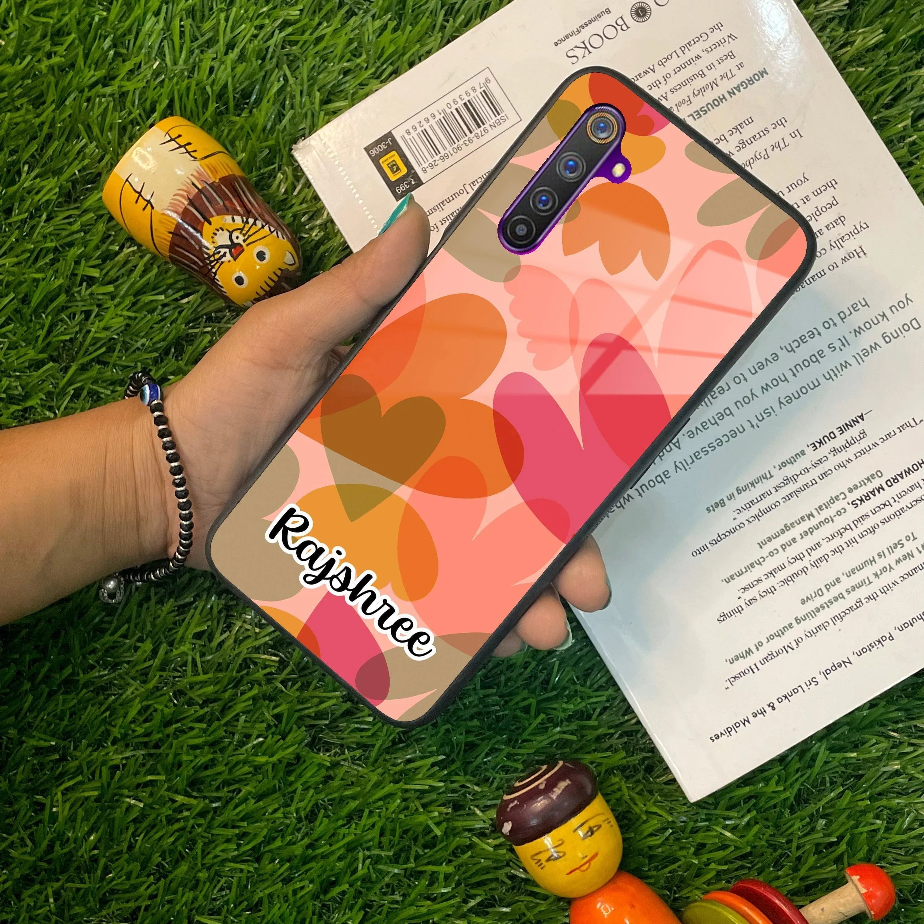 Virginia Customize Glass Case Cover For Realme/Narzo - ShopOnCliQ