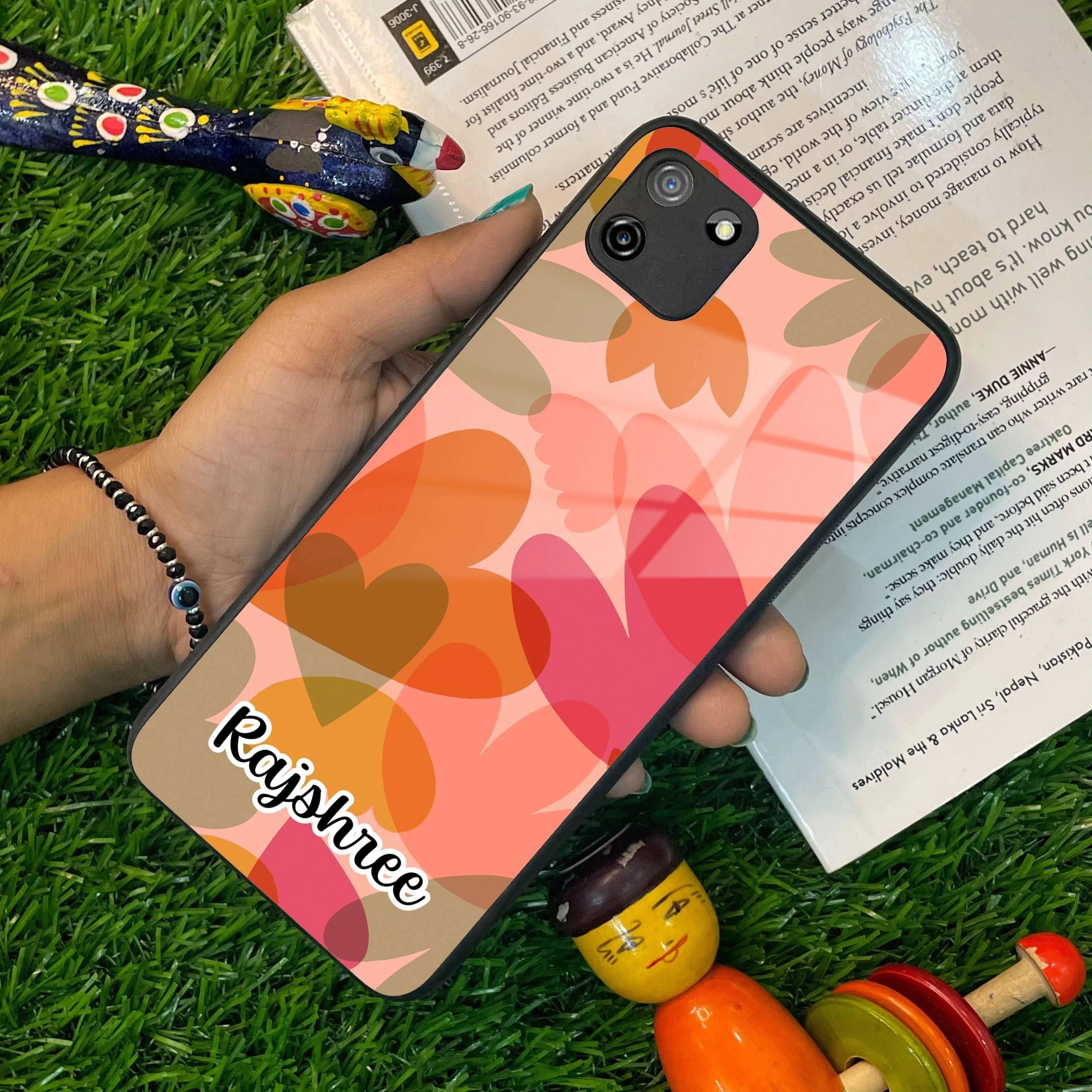 Virginia Customize Glass Case Cover For Realme/Narzo - ShopOnCliQ