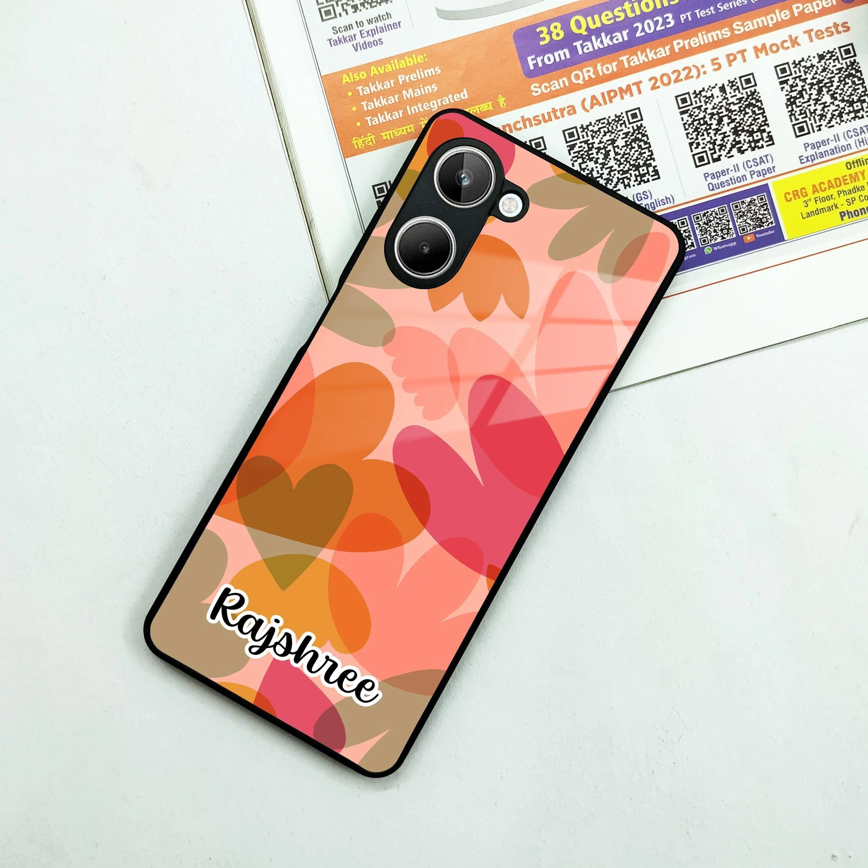 Virginia Customize Glass Case Cover For Realme/Narzo - ShopOnCliQ