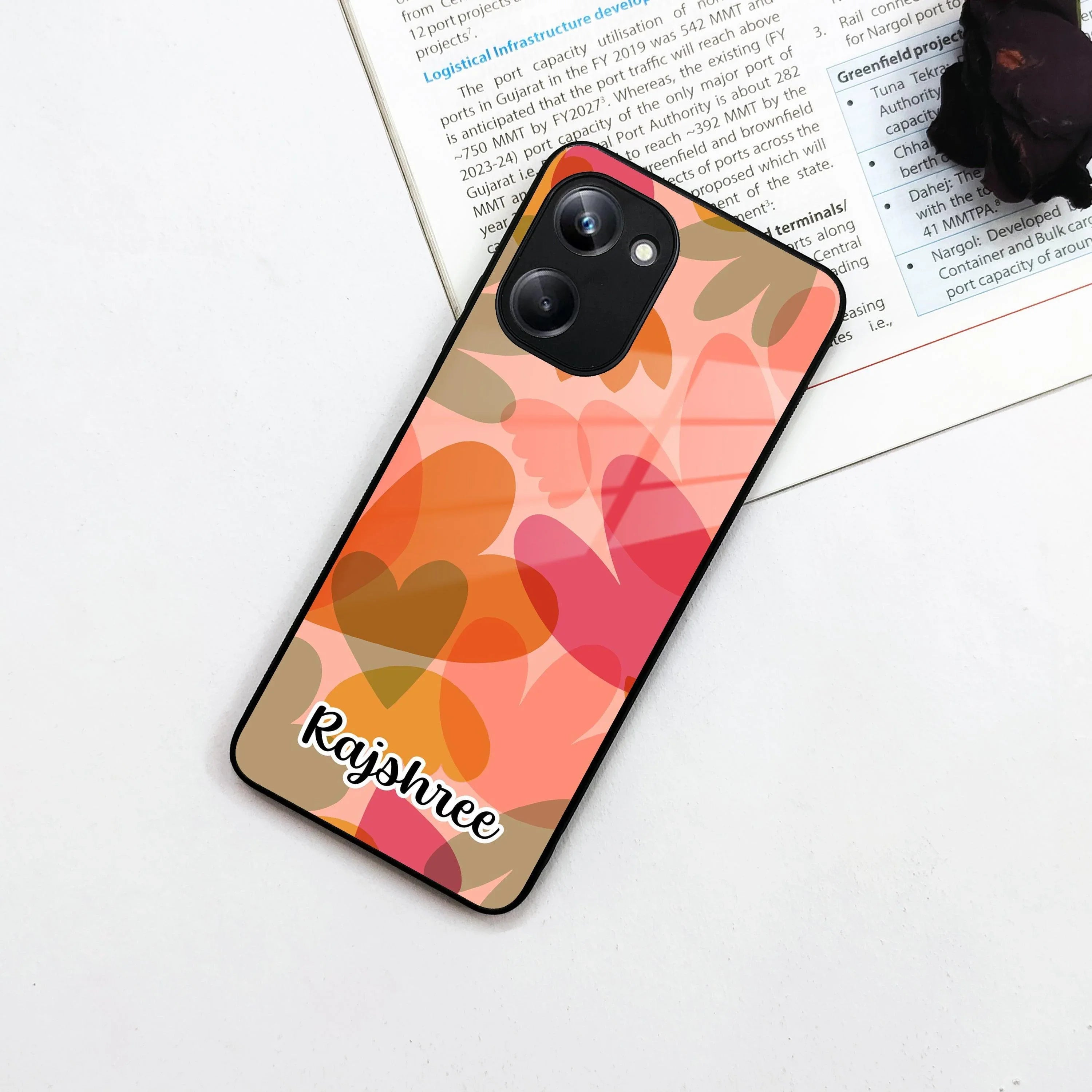 Virginia Customize Glass Case Cover For Realme/Narzo - ShopOnCliQ