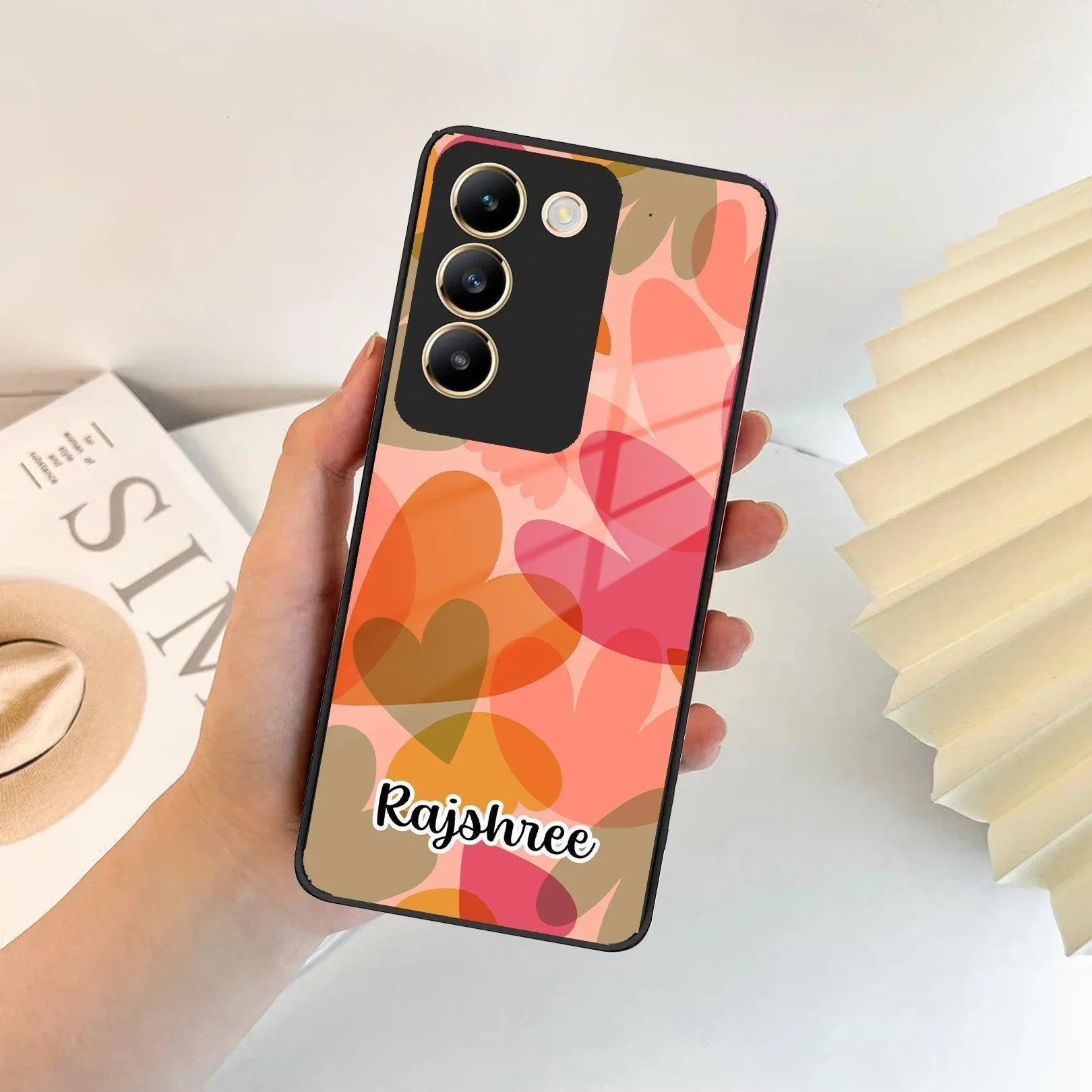 Virginia Customize Glass Case Cover For Vivo - ShopOnCliQ