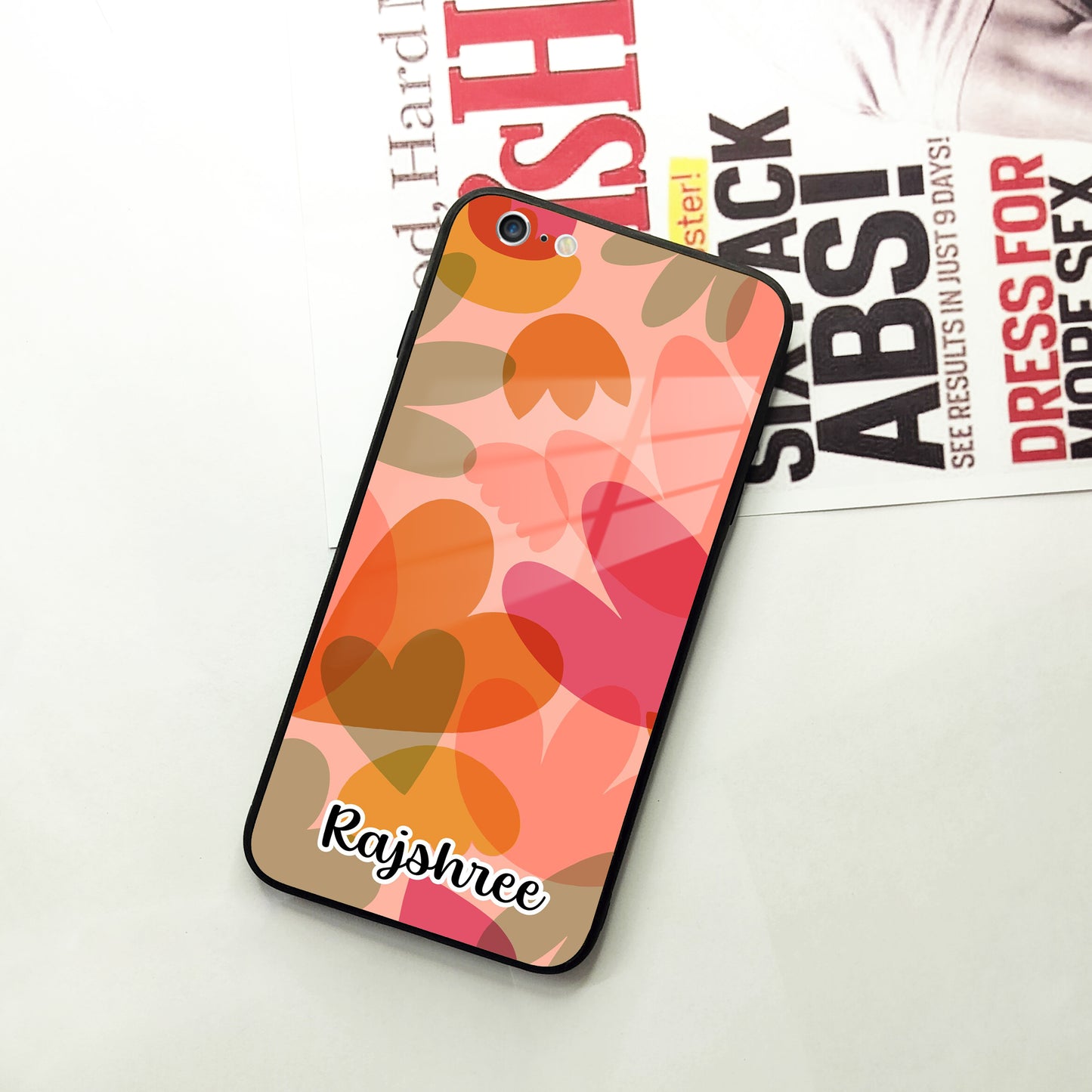 Virginia Customize Glass Case Cover For iPhone - ShopOnCliQ