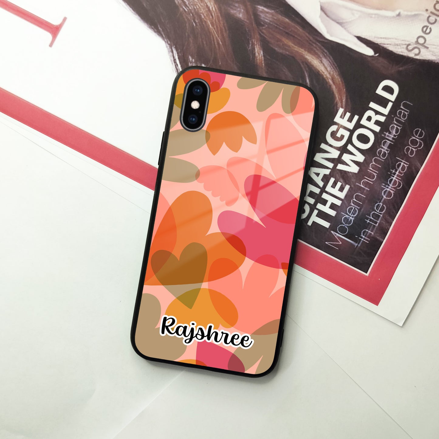 Virginia Customize Glass Case Cover For iPhone - ShopOnCliQ