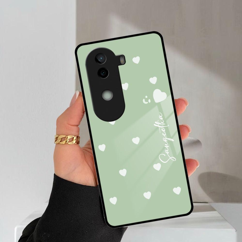 Be Loved Glossy Customized Metal Case Cover Mint Green For Vivo - ShopOnCliQ