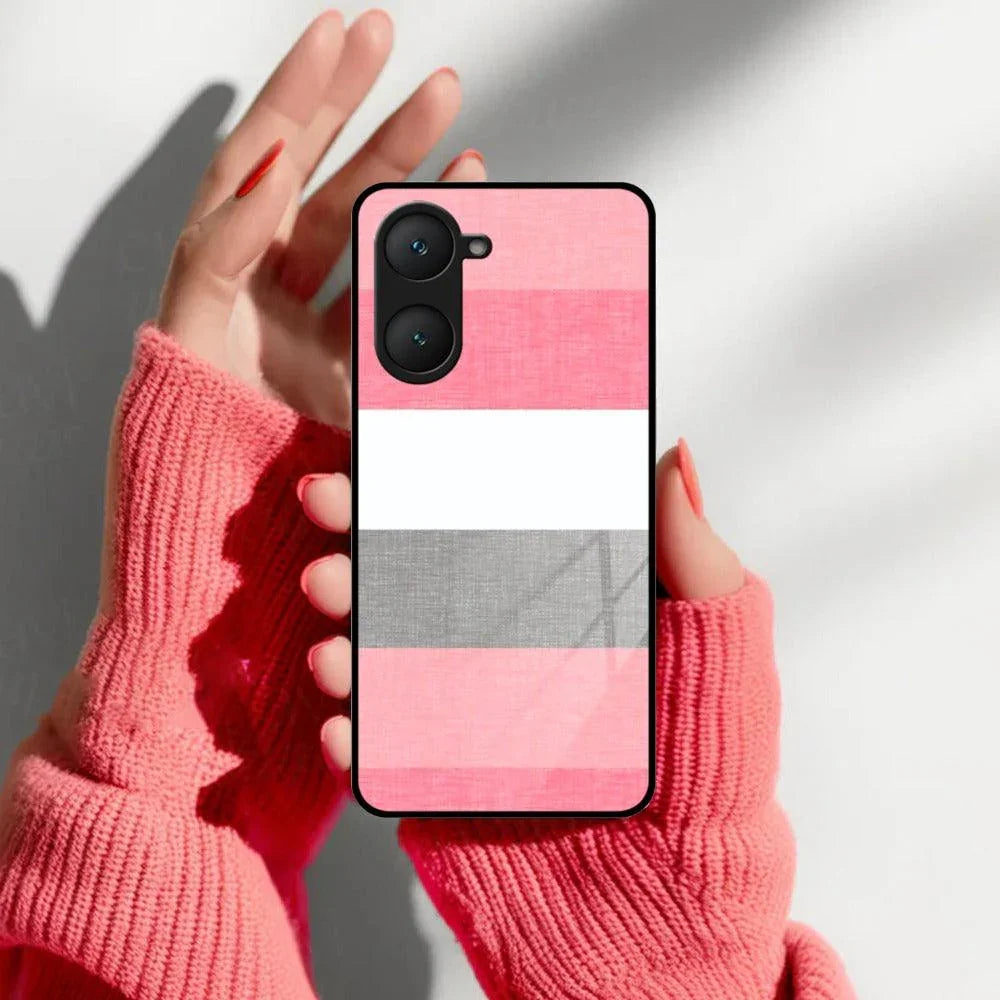 Pink Hues Harmony Glossy Metal Case Cover For iQOO - ShopOnCliQ