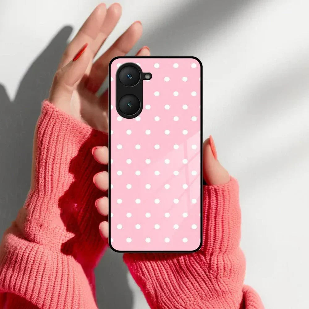 Pollaka Dot Glossy Metal Case Cover For Vivo - ShopOnCliQ