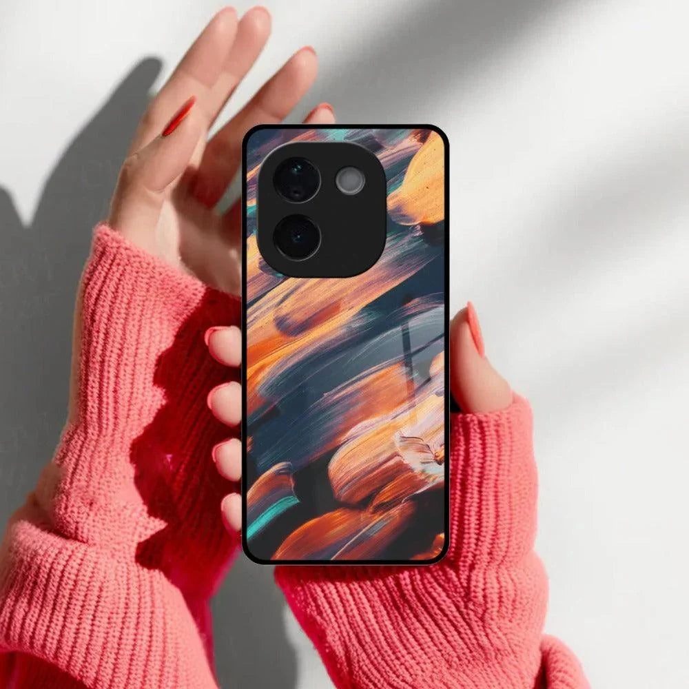 Canvas Print Glossy Metal Case Cover V2 For iQOO - ShopOnCliQ