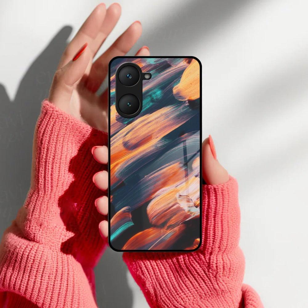 Canvas Print Glossy Metal Case Cover V2 For iQOO - ShopOnCliQ