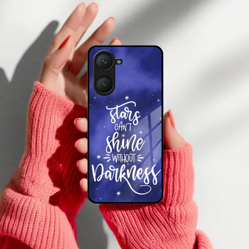 Star Glossy Metal Case Cover For Vivo - ShopOnCliQ