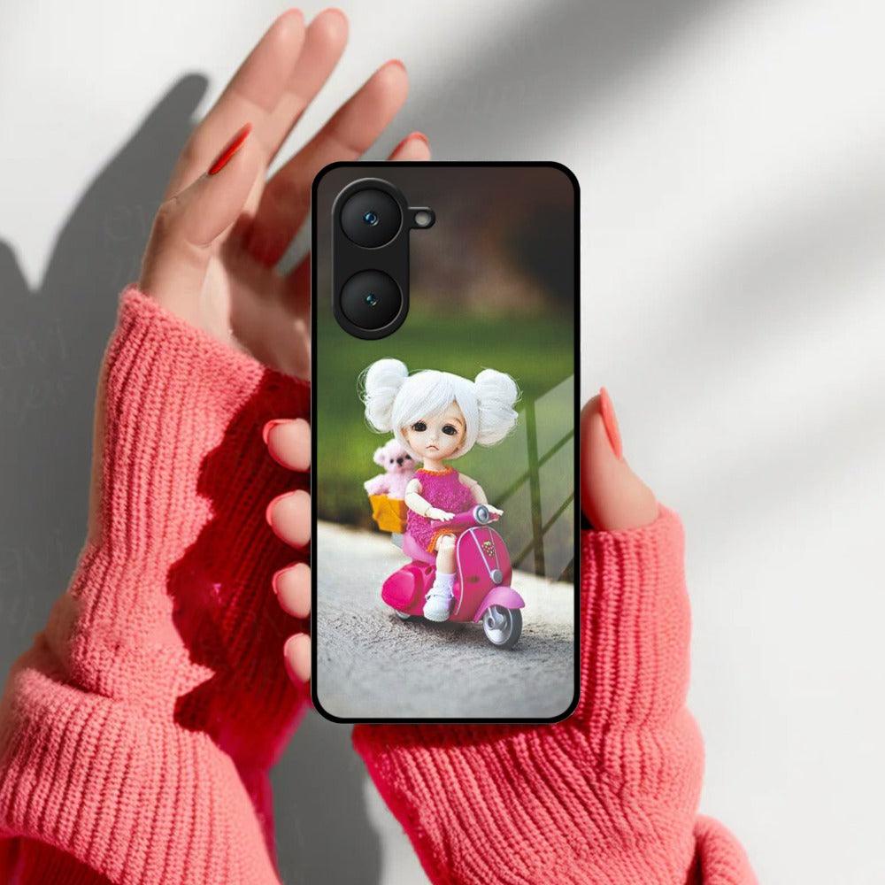 Doll Ridings Glossy Metal Case Cover For Vivo