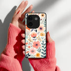 Garden of Delights Glass Case Cover For Vivo - ShopOnCliQ