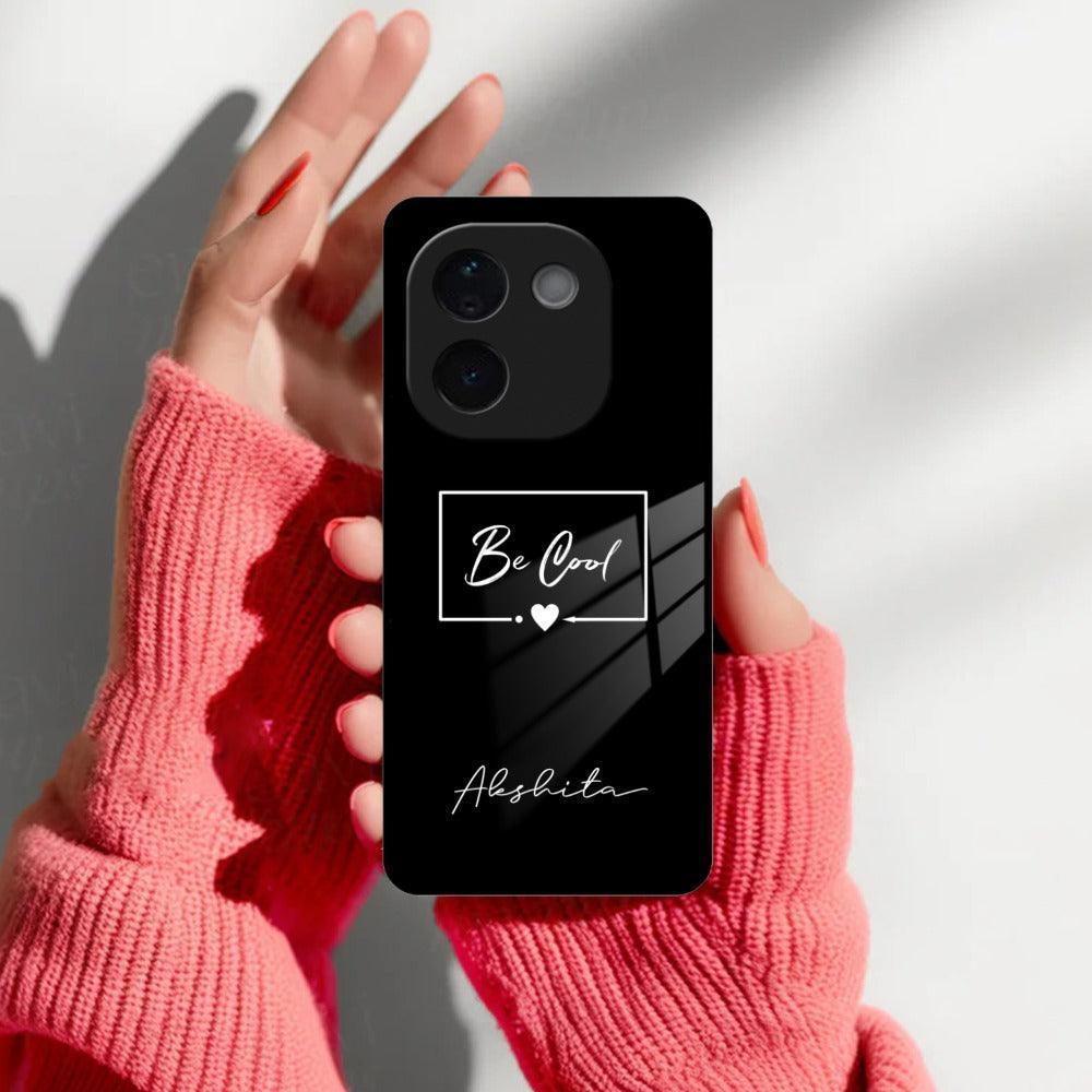 Be Cool Glass Case Cover For iQOO