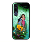 Divine Harmony Radha Krishna Glass Phone Case For Vivo V70 Elite 5G