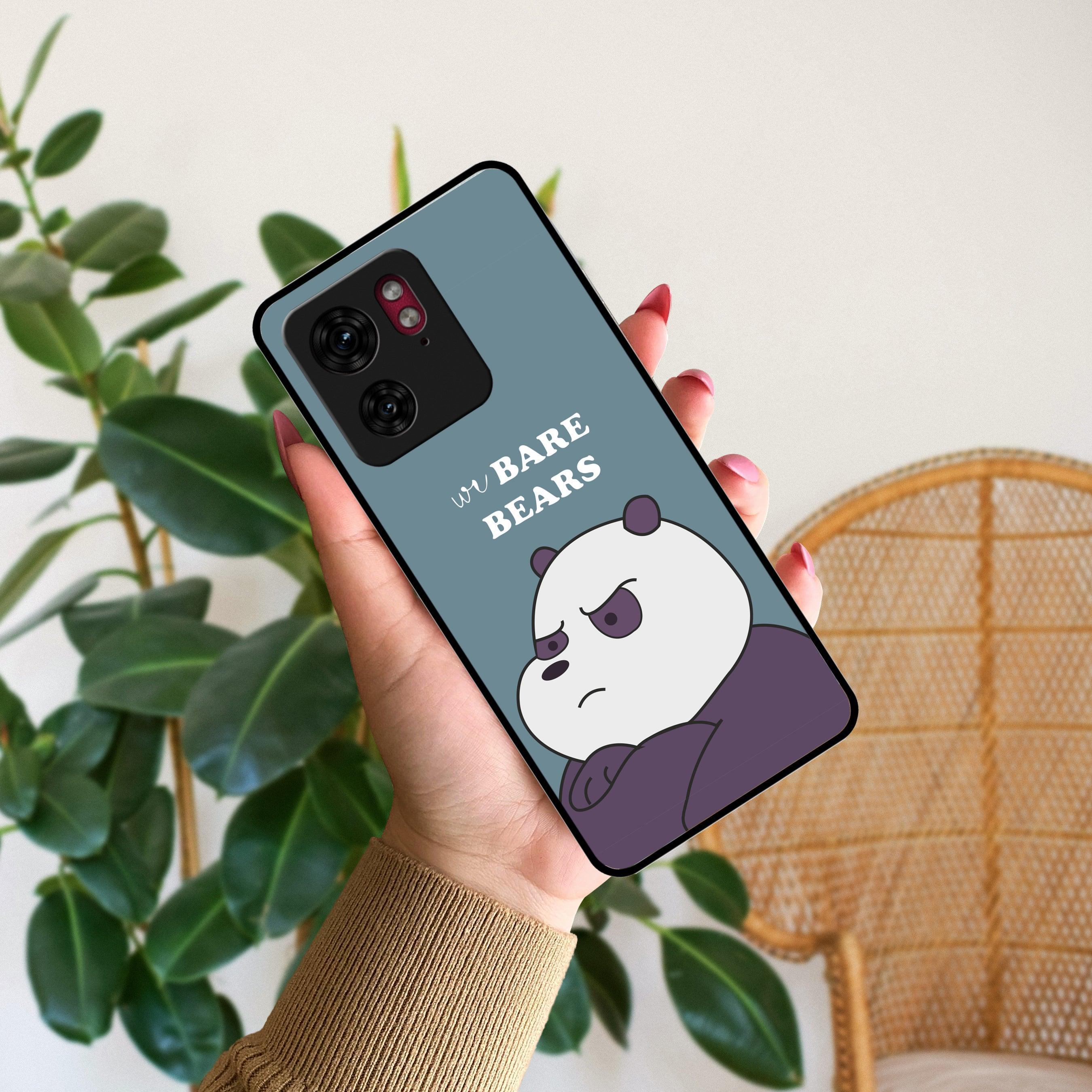 We Bare Bears Blue Glossy Metal Case Cover For Motorola - ShopOnCliQ