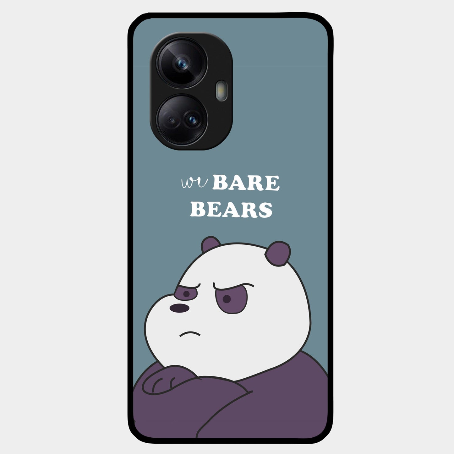 We Bare Bears Blue Glossy Metal Case Cover For Realme - ShopOnCliQ