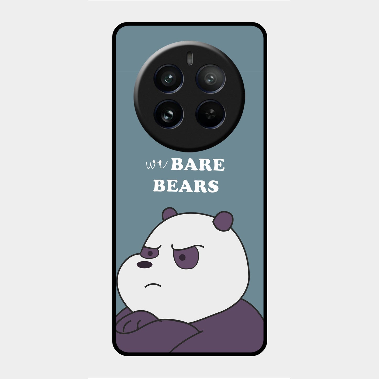 We Bare Bears Blue Glossy Metal Case Cover For Realme - ShopOnCliQ