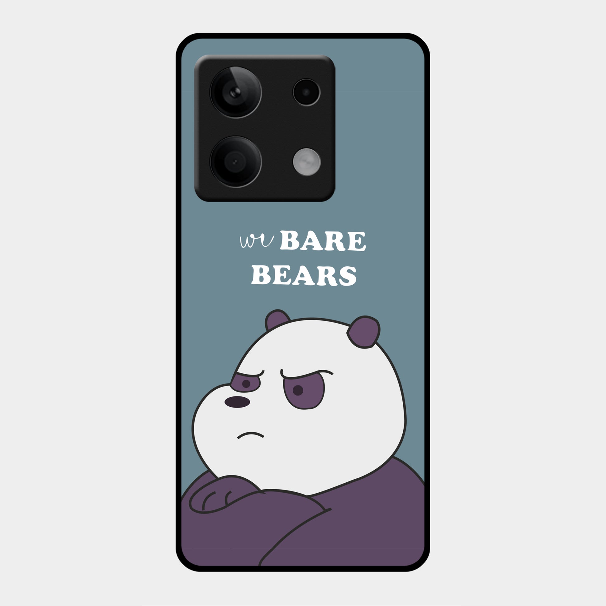 We Bare Bears Blue Glossy Metal Case Cover For Redmi ShopOnCliQ