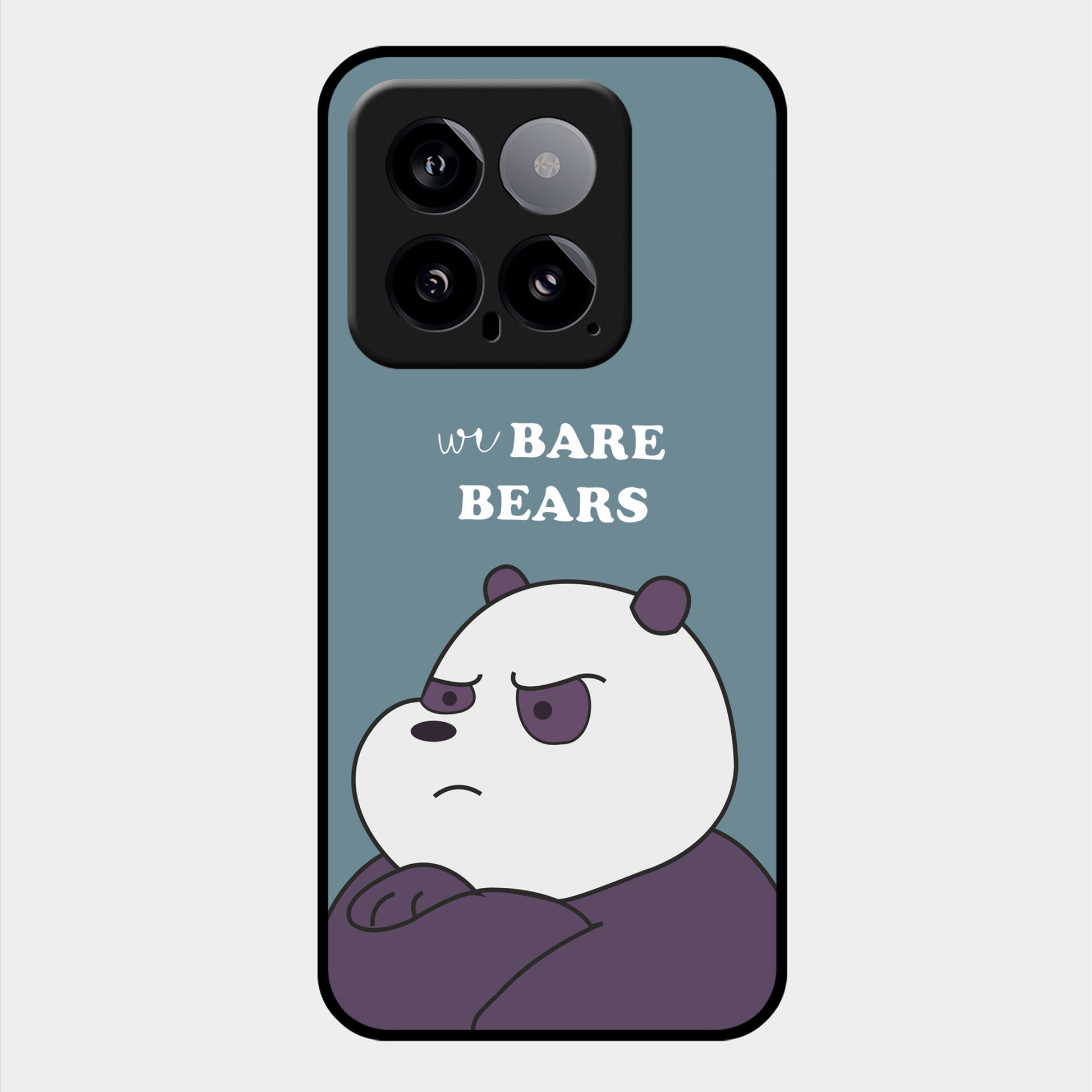 We Bare Bears Blue Glossy Metal Case Cover For Redmi ShopOnCliQ