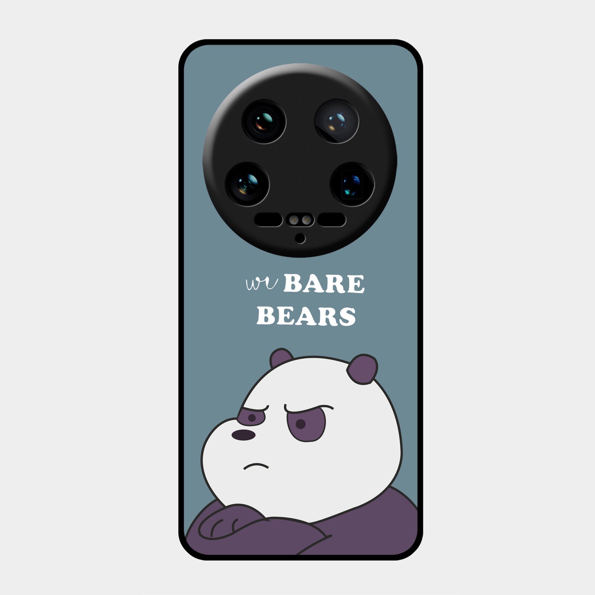 We Bare Bears Blue Glossy Metal Case Cover For Redmi ShopOnCliQ