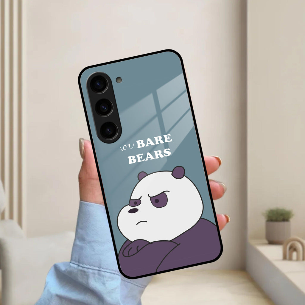 We Bare Bears Blue Glossy Metal Case Cover For Samsung - ShopOnCliQ