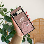 We Bare Bears Brown Glossy Metal Case Cover For Google - ShopOnCliQ