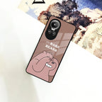 We Bare Bears Brown Glossy Metal Case Cover For Oppo - ShopOnCliQ