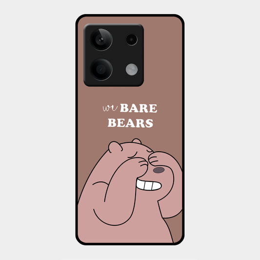 We Bare Bears Brown Glossy Metal Case Cover For Redmi ShopOnCliQ