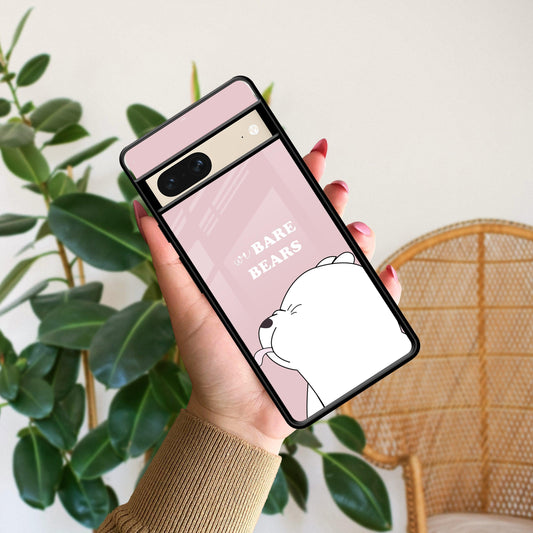 We Bare Bears Pink Glossy Metal Case Cover For Google - ShopOnCliQ