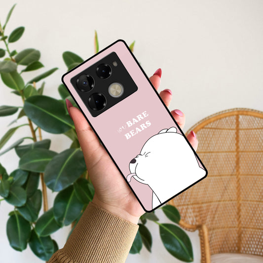 We Bare Bears Pink Glossy Metal Case Cover For Infinix ShopOnCliQ