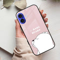 We Bare Bears Pink Glossy Metal Case Cover For iPhone - ShopOnCliQ