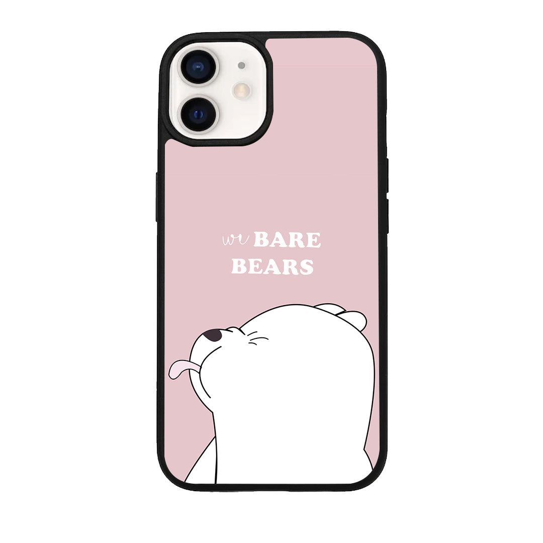 We Bare Bears Pink Glossy Metal Case Cover For iPhone ShopOnCliQ