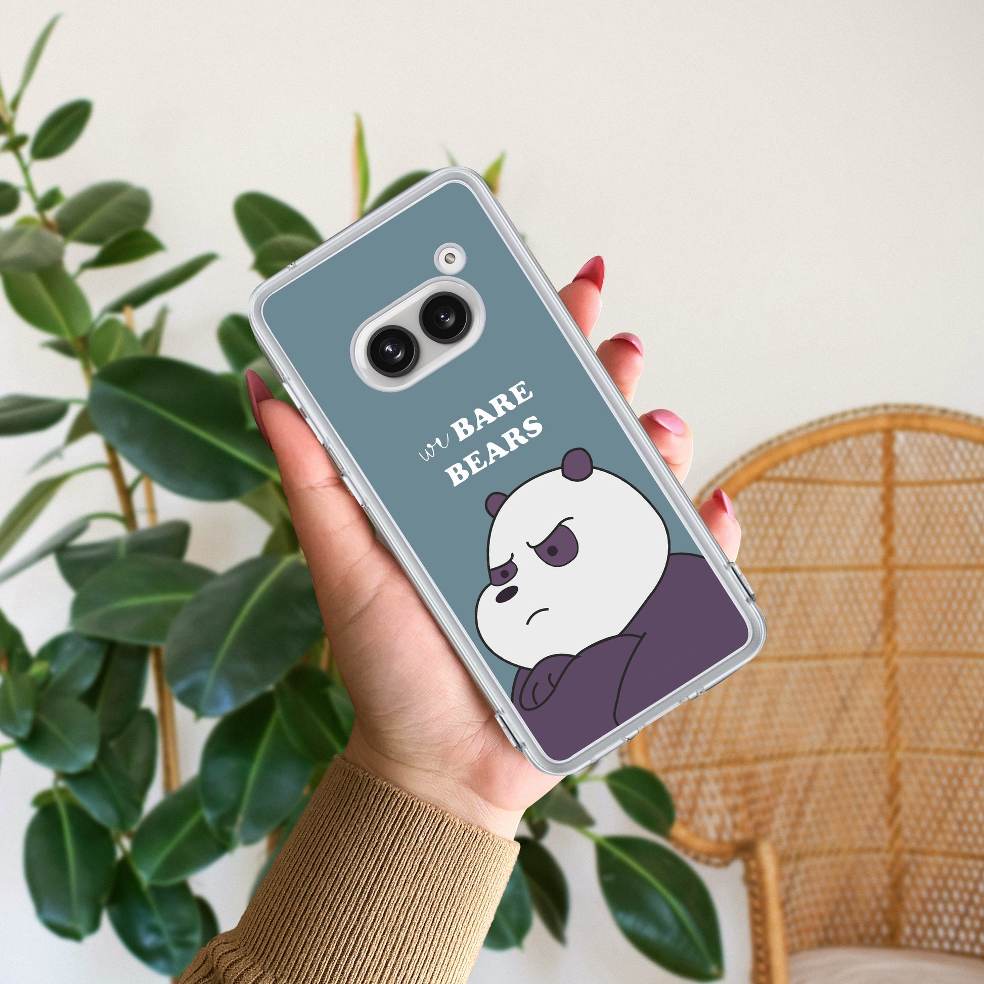 We Bare Bears Transparent Silicon Case Blue For Nothing ShopOnCliQ