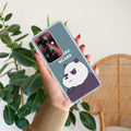 We Bare Bears Anti Yellow Case Blue For Oppo F25 Pro 5G