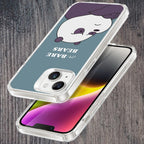 We Bare Bears Transparent Silicon Case Blue For Oppo Reno 12 Pro 5G